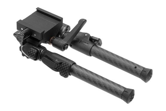 MDT GRND-POD Carbon Fiber and Aluminum ARCA/RSS Dovetail Bipod - Black